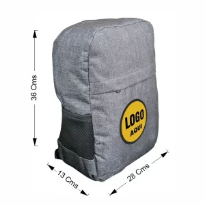 Morral Gris Manos Libres Medidas 1a